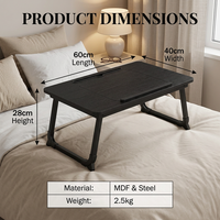 Bureau d'ordinateur portable pliable en plastique réglable en hauteur, amovible et portable, avec support de table d'étude pour la maison et le bureau