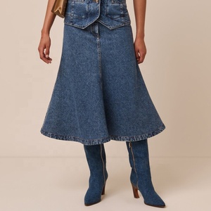 Bottines longues en cuir pour femmes, imprimé serpent, design fantaisie, denim foncé, grande taille 44, logo personnalisé, chaussures pour femmes - Product Image 6