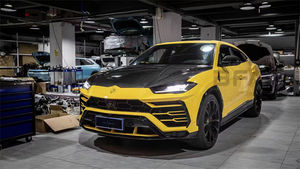 Pour le capot sec en fibre de carbone sur le nouveau et l'<span class=keywords><strong>ancien</strong></span> kit de carrosserie de capot avant léger <span class=keywords><strong>Lamborghini</strong></span> URUS Type p - Product Image 2