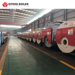10톤 1000kg 응축식 WNS 시리즈 증기 보일러 12톤/시간 중유 천연가스 연소 수평 산업용 파이어 튜브 - Product Image 5