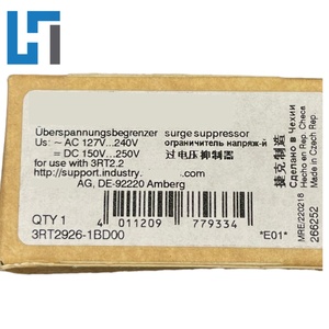 โมดูลตัวป้องกันแรงดันไฟฟ้าเกินใหม่ดั้งเดิม3RT2926-1BD00ตัวควบคุมการเขียนโปรแกรม PLC 3RT29261BD00มีในสต็อก - Product Image 1
