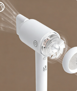 Secador <span class=keywords><strong>de</strong></span> Pelo Profesional Compacto <span class=keywords><strong>de</strong></span> Alta Velocidad con Motor BLDC, Concentrador Iónico Eléctrico <span class=keywords><strong>de</strong></span> Plástico para Hogar, Hotel <span class=keywords><strong>y</strong></span> <span class=keywords><strong>Viajes</strong></span> - Product Image 3