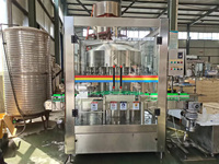 Remplisseuse rotative à contre-pression automatique pour machine d'embouteillage de vin de raisin avec mise en conserve de liquide