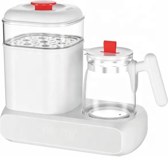 Miscelatore di latte a temperatura costante macchina automatica alimentazione del bambino doppio biberon viaggio latte in polvere dispenser di formula per bambini
