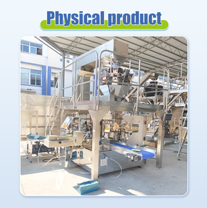 Multifuncional Doypack Coffee Pod <span class=keywords><strong>Palomitas</strong></span> de maíz con cremallera Bolsa prefabricada Chips Máquina de embalaje - Product Image 4