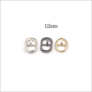 Accessorio in pelle da donna alla moda con Logo personalizzato decorato in lega di zinco con fibbia in metallo - Product Image 3