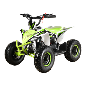 MAXSPEED Venta al por mayor de mini quads de gasolina de 2 tiempos para niños, ATV con motor de 50 cc, diseño de arranque automático, para juegos al aire libre, máxima velocidad - Product Image 1