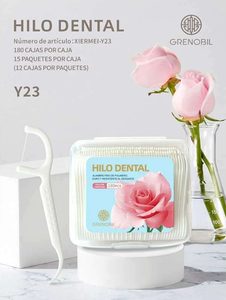 Filo Interdentale Hilo Dental, 180 Pezzi, Filo in Polietilene per Igiene Orale - Product Image 3