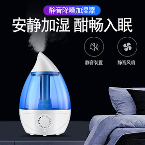 Humidificateur à goutte d'eau personnalisé, diffuseur ultrasonique de brume bleue, pour la maison et le bureau - Product Image 3