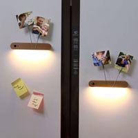 Lampe de mur de veilleuse de capteur intelligent de LED rechargeable de haute qualité pour le bureau à domicile et les couloirs utilisent des caractéristiques de conception magnétique