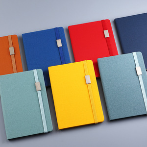 Cuaderno con correa A5, Bloc <span class=keywords><strong>de</strong></span> notas <span class=keywords><strong>de</strong></span> negocios, caja <span class=keywords><strong>de</strong></span> regalo personalizada, conjunto elástico para oficina corporativa, Impresión <span class=keywords><strong>de</strong></span> logotipo, nuevo cuaderno con bolígrafo, juego <span class=keywords><strong>de</strong></span> regalo - Product Image 3