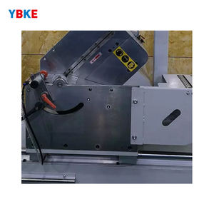 Sierra de Corte de Doble Cabezal Controlada por PLC con Rodamientos Motorizados para Máquinas de PVC/UPVC y Aluminio - Product Image 4