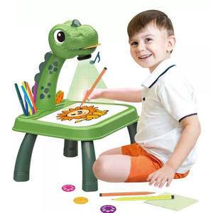 金明儿童益智玩具恐龙投影绘图板投影仪儿童绘画绘图台 - Product Image 3