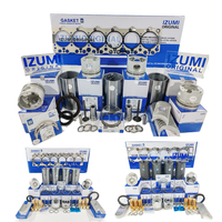 IZUMI ORIGINAL 6HK1 6HH1 6BG1 6BD1 6HE1 6WF1 6WG1 6SD1 6WA1 pièces de joint de revêtement de Piston Kit de moteur Diesel de révision pour ISUZU