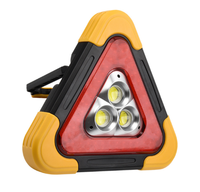 Lampe triangulaire solaire, étanche et Durable, éclairage de travail multifonctions, phare d'avertissement pour voiture