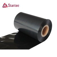 Cinta de Transferencia Térmica de Resina de Primera Calidad para Impresoras de Códigos de Barras Zebra TSC, Compatible con TTR, Resistente a Rayones