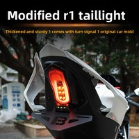 Conjunto de Luz Trasera LED SRR SE con Intermitentes y Lente Transparente, Plug and Play para la Serie CFMOTO SR