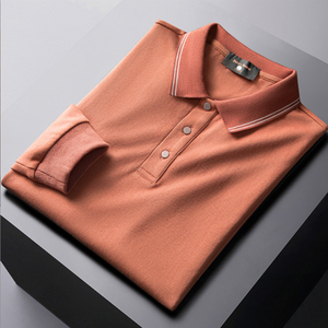 Polo personalizado al por mayor 100% algodón Polo de manga larga para <span class=keywords><strong>hombre</strong></span> - Product Image 3