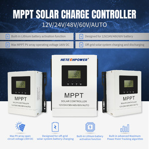 Contrôleur <span class=keywords><strong>solaire</strong></span> 30A 12V 24V 36V 48V 60V 72V 84V 96V Mppt Contrôleur de charge <span class=keywords><strong>solaire</strong></span> pour batterie au lithium LifePo4 au plomb acide - Product Image 6