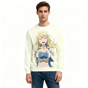 Sweat à capuche pour hommes de haute qualité personnalisé Sublimation Nouvelle mode Big Tall Pull Sweat <span class=keywords><strong>Fairy</strong></span> <span class=keywords><strong>Tail</strong></span> Imprimer - Product Image 1