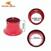 Adaptateur de carburateur CNC pour pièces de Pit Bike filtre à air en alliage de moto/cloche de carburateur 50mm pour échantillon