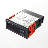 Contrôleur de température STC-9200 220V à double capteur pour congélateur, stockage frigorifique, usage industriel intégré