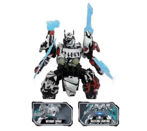 Kouyikou Factory Nouveau produit Voiture robot électrique multifonctionnelle transformable avec pulvérisation Lumière éblouissante Meilleur cadeau pour les garçons - Product Image 2