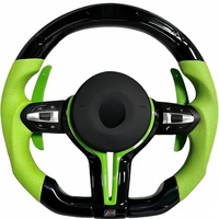 Pour volant LED sport en cuir avec couleur personnalisée pour véhicules F10/F30/F31/F32/F20/E92/E60/X6/E71/X5/E70/M3/M4/M6