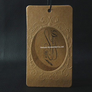 Tùy Chỉnh In Brown Kraft Paper Tags Treo Thẻ Cho Hàng May Mặc Giấy Tái Chế Treo Trên Bền Vững Chấp Nhận Được Thỏa Thuận - Product Image 5