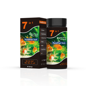 <span class=keywords><strong>Bandelettes</strong></span> de test d'<span class=keywords><strong>eau</strong></span> précises Hongyi W-7 7 en 1 pour aquarium et bassin à poissons (plastique) - Product Image 1