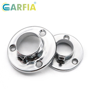 Support de tringle de penderie Garfia, diamètre <span class=keywords><strong>25</strong></span> mm, support de tringle de placard, support de <span class=keywords><strong>tuyau</strong></span> de penderie - Product Image 2