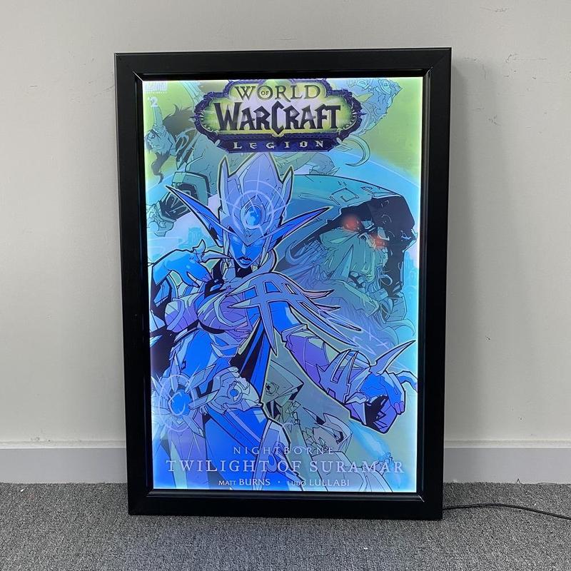 Personalized LED Poster Frame Embossing Printing