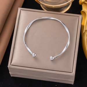 Bracciale in oro 18K con perline in acciaio inossidabile Non sbiadito intrecciato Mobius nordico Viking polsino <span class=keywords><strong>Bang</strong></span> rune per uomo - Product Image 3