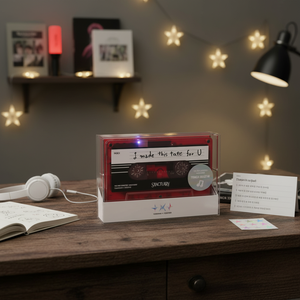 TomorrowxTogether (TXT) K-Pop Album Star Chapter SANCTUARY [Altavoz de cinta de casete Ver.] con tarjeta lírica y Cticker - Product Image 3