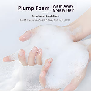 Venta al por mayor de fábrica, extracto de plantas naturales, Control de aceite fuerte, anticaspa, 72 horas, champú para eliminar el cuero cabelludo fresco, hombres y mujeres - Product Image 3