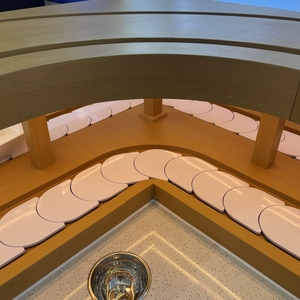 寿司餐厅可吃的寿司输送系统可调速餐厅输送带 - Product Image 3