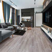 Matériaux de construction, carreaux de sol en céramique aspect bois naturel, carreaux antidérapants en céramique pour chambre et salon, surface mate, carreaux bruns