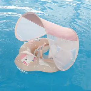 Плавающее детское надувное кольцо из ПВХ