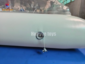 Cubierta de cúpula de piscina inflable de PVC transparente para piscina y accesorios personalizados - Product Image 5