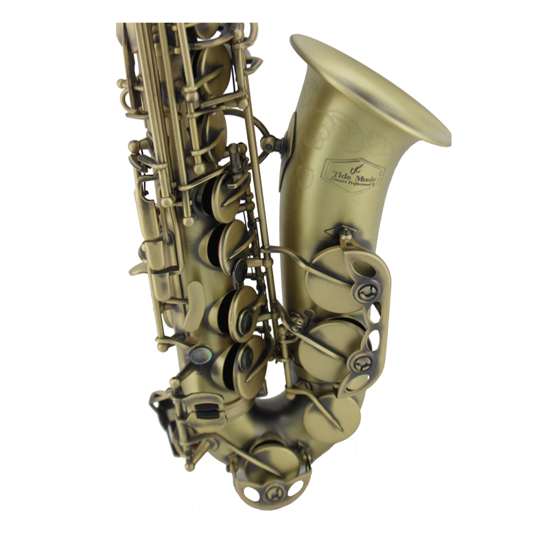 Альт-саксофон нового стиля Профессиональный Античный цвет