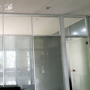 Nhà Máy Giá Rẻ Modular Gỗ Kính Phân Vùng Bức Tường Thân Thiện Với Môi Acoustic Văn Phòng Tường Ngăn Cho Kho Bệnh Viện - Product Image 4