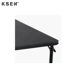 PVC con cuscino superiore sala da pranzo tavolo pieghevole facile anche può essere utilizzato all'aperto è molto salvaspazio da mettere via T0059 - Product Image 4