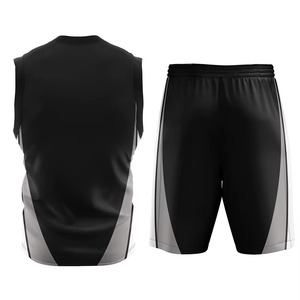 Uniforme de basket-ball personnalisé de qualité supérieure avec col en V et couleur personnalisée - Product Image 5
