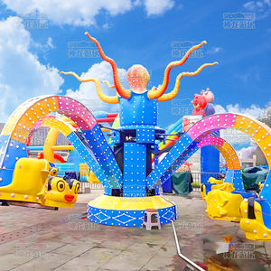 Jeu de saut de parc à thème de vendeur chaud vendant des tours de poulpe géants personnalisés d'amusement de zhengzhou - Product Image 4