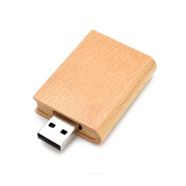Holy Bible Wooden USB Book Shape Flash Memory USB Flash Drive 4GB 8GB