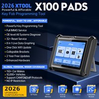 Programador de Llaves de Auto XTOOL X100PADS, Herramienta de Diagnóstico para Todos los Sistemas, Inmovilizador de Auto, Lector de Códigos OBD2 con EEPROM (Stock en EE. UU.)