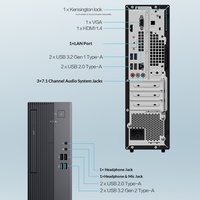 Para PoXiao 6X, Nueva PC de Escritorio Empresarial (Core I7-14700, 16GB DDR5, 1TB SSD, Chasis Compacto, Windows 10)