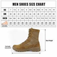 Bottes tactiques COATS Thread, bottes de combat en Cordura, coutures autour de la semelle extérieure, semelle en caoutchouc noir discret, chaussures de service