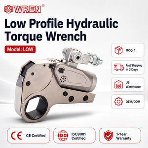 Llave Dinamométrica Hidráulica WREN Serie 30LOW de Aluminio-Titanio, Baja Distancia al Centro, Giratoria, Alto Torque, Precisión Duradera, 700 bar - Product Image 1