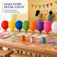 Ballons en latex de 12 pouces en gros, noir, orange, rose, violet, rouge, blanc, pour Halloween, remise de diplôme, baby shower, décoration de mariage